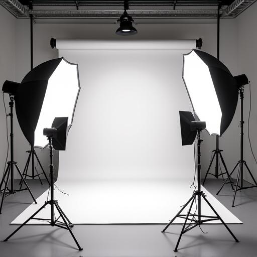 Vybavený fotografický ateliér k pronájmu