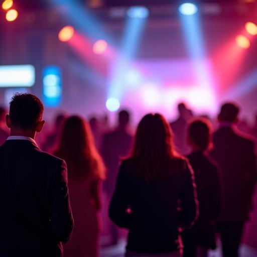 Atmosféra na firemní akci